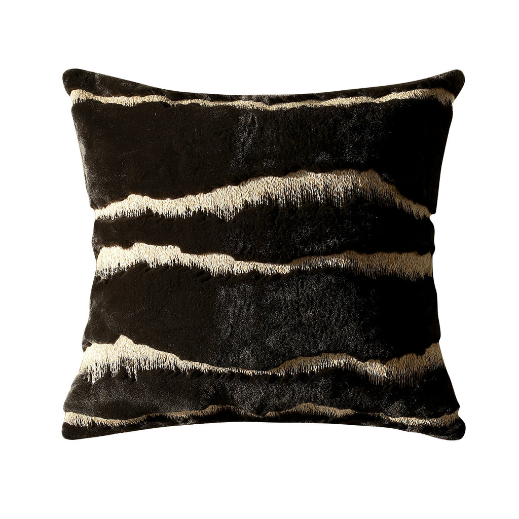 Coussin de canapé moderne de luxe léger au milieu du siècle avec un lit de luxe
