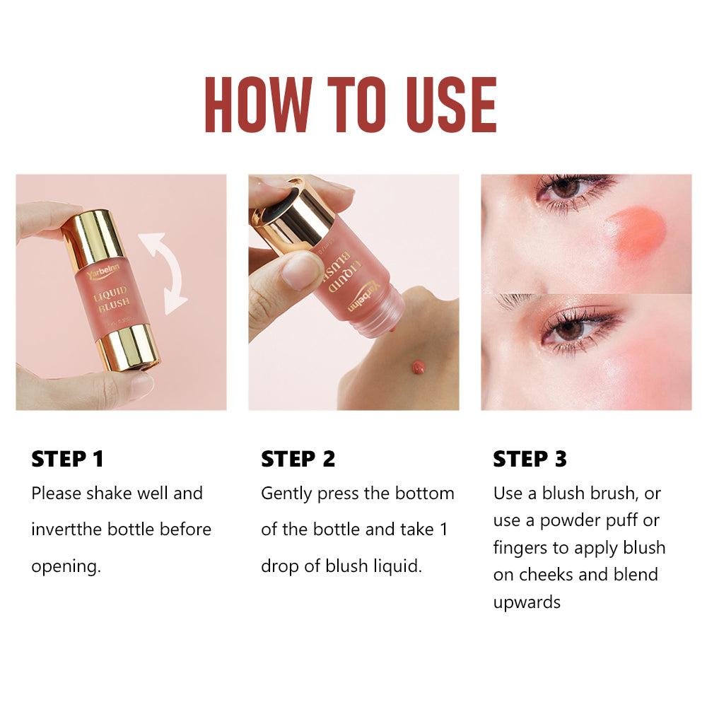 Appuyez sur Dropper Liquid Blush