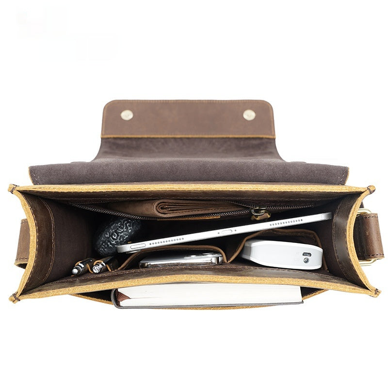 Vieux sac de corps de vache pour hommes