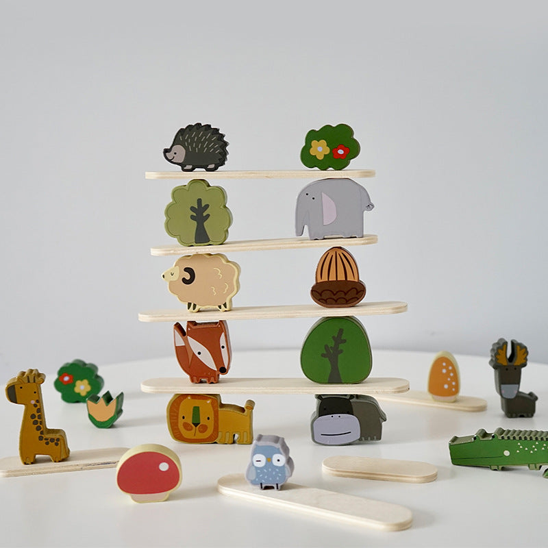 Wooden dinosaur gardening toy