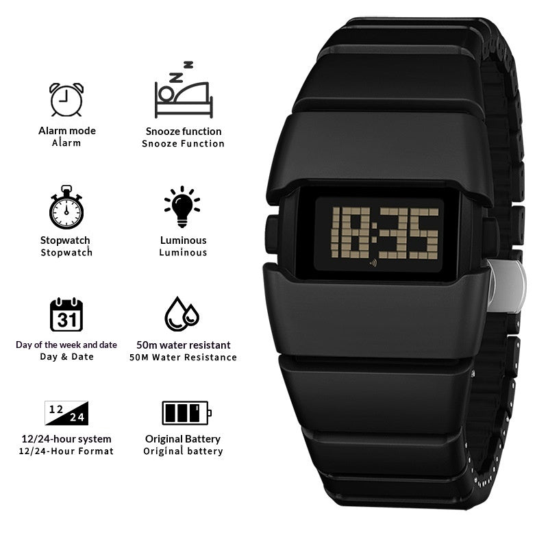 Sanda Y2K Montre Retro Millennium Montre numérique