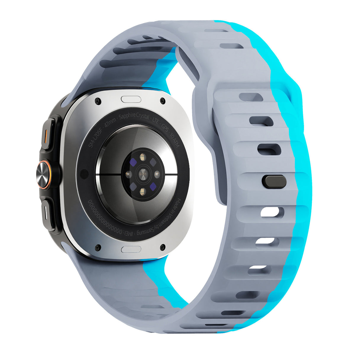 Montres applicables Ultra Wave boucle inverse Silicone 47mm