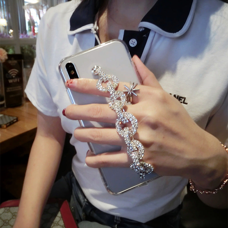 Bracelet de Strass transparent européen et américain