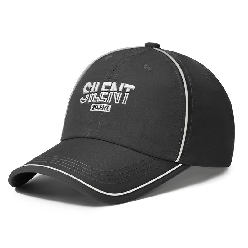 Mode Nouveau style Bande fluorescente Séchage rapide Casquette de baseball avec simple lettre brodée