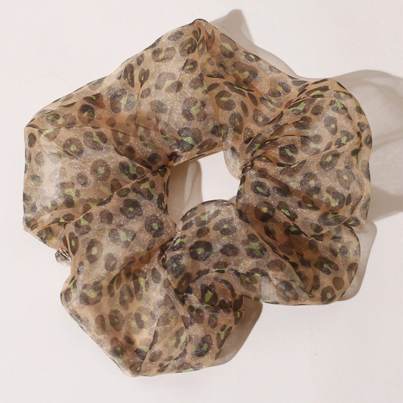 Chiffon surdimensionné Organza Printemps et Été Accessoires de cheveux simples