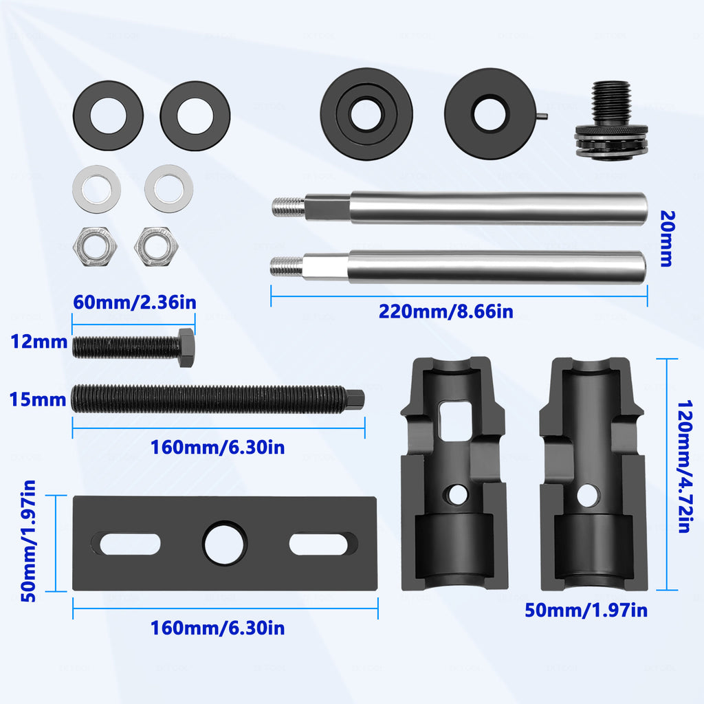 Tireur à injecteur diesel EcoBlue Ford 2.0 - OEM 303-1706 Outil à outils facile
