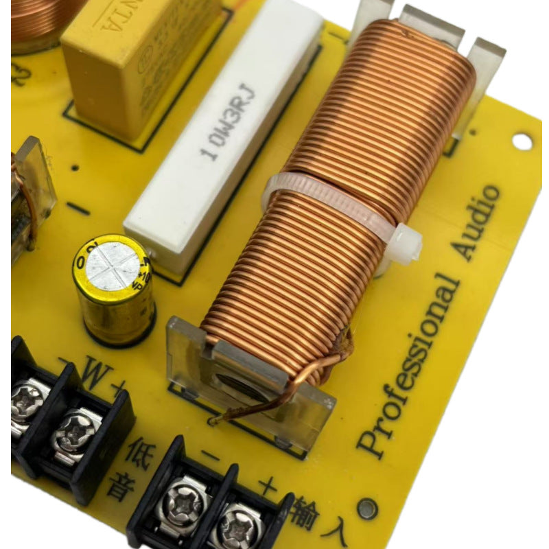 Intercalaire audio à trois voies 1 haut 1 bas 1 intermédiaire sans souder haut-parleur