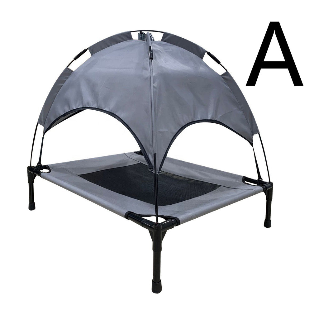 Animaux de l'extérieur Fournitures couvertes Loft Bed Camp Bed Sunshade Tent