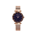 Starry Sky Lady Trendy Montre Quartz à aimant imperméable