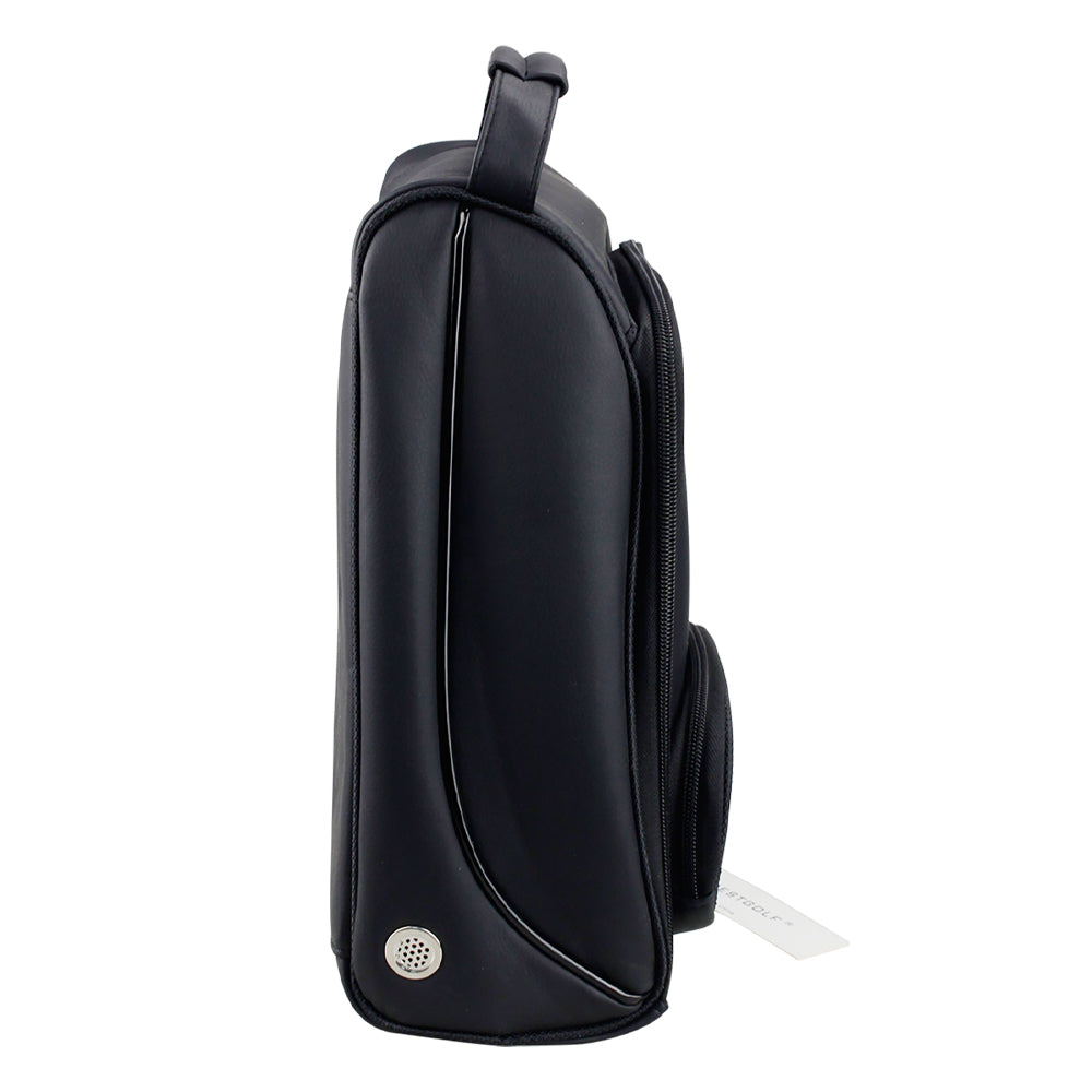 Sac de chaussures de golf pour hommes PU Dust-Proof Storage Organizer Zippered Bag Dust-Proof Storage Orga