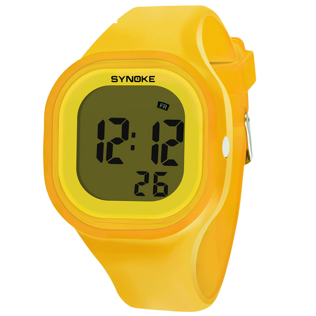 Homme et femme Étudiante Montre électronique Femme Imperméable