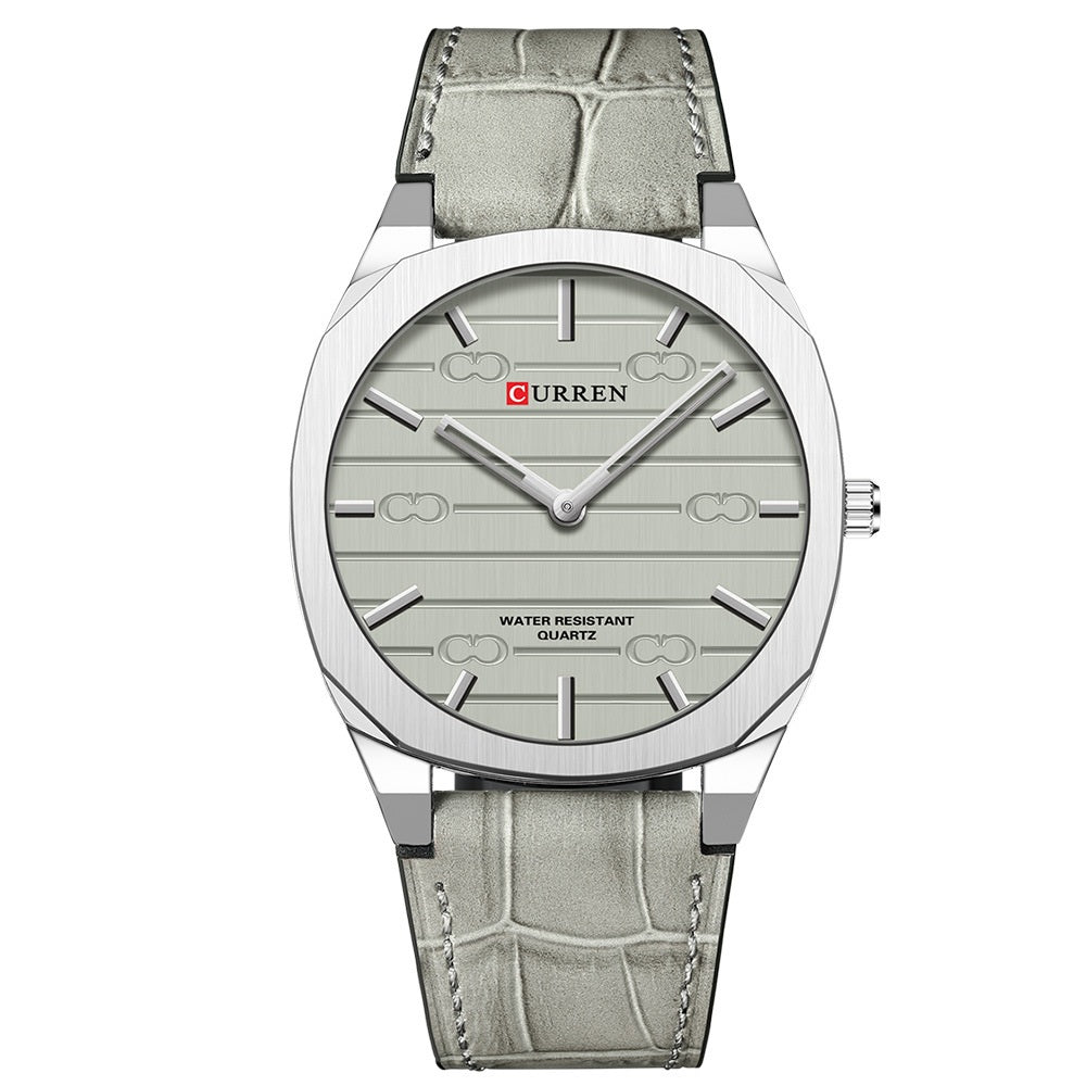 Montre de mode ultra-mince étanche Quartz pour femmes