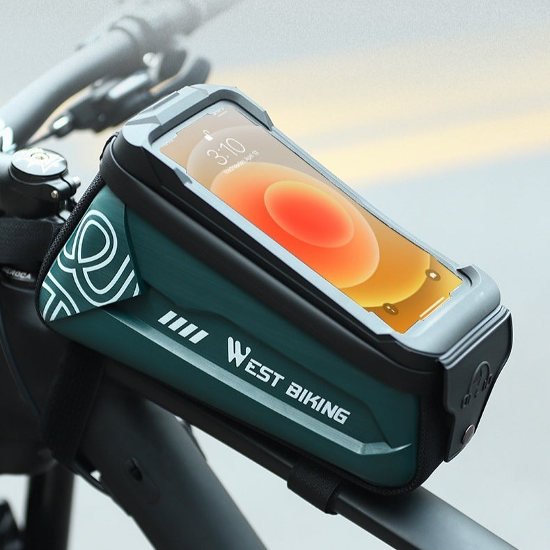 Sac avant en coque dure de grande capacité pour faisceau avant de vélo