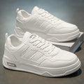 Respirant Blanc Platform Sneakers
