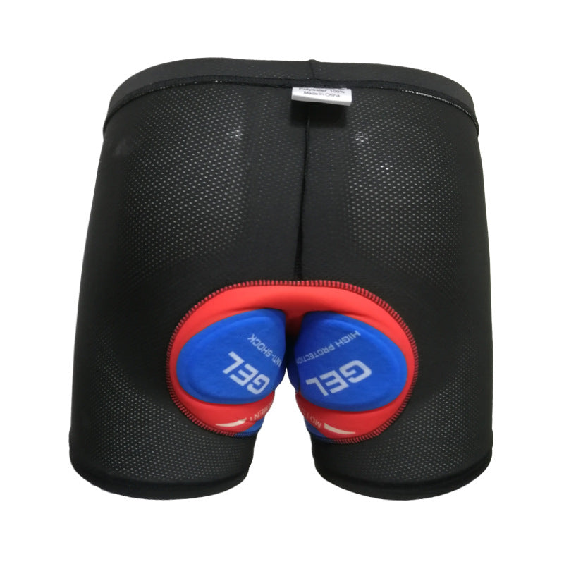 Cyclisme Impression Short en silicone Porter des sous-vêtements