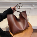 Sac à épaule simple pour femmes rétro grande capacité