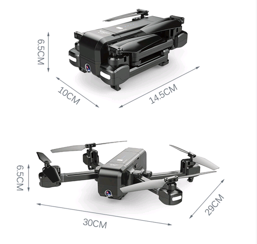 Quadcopter pliant