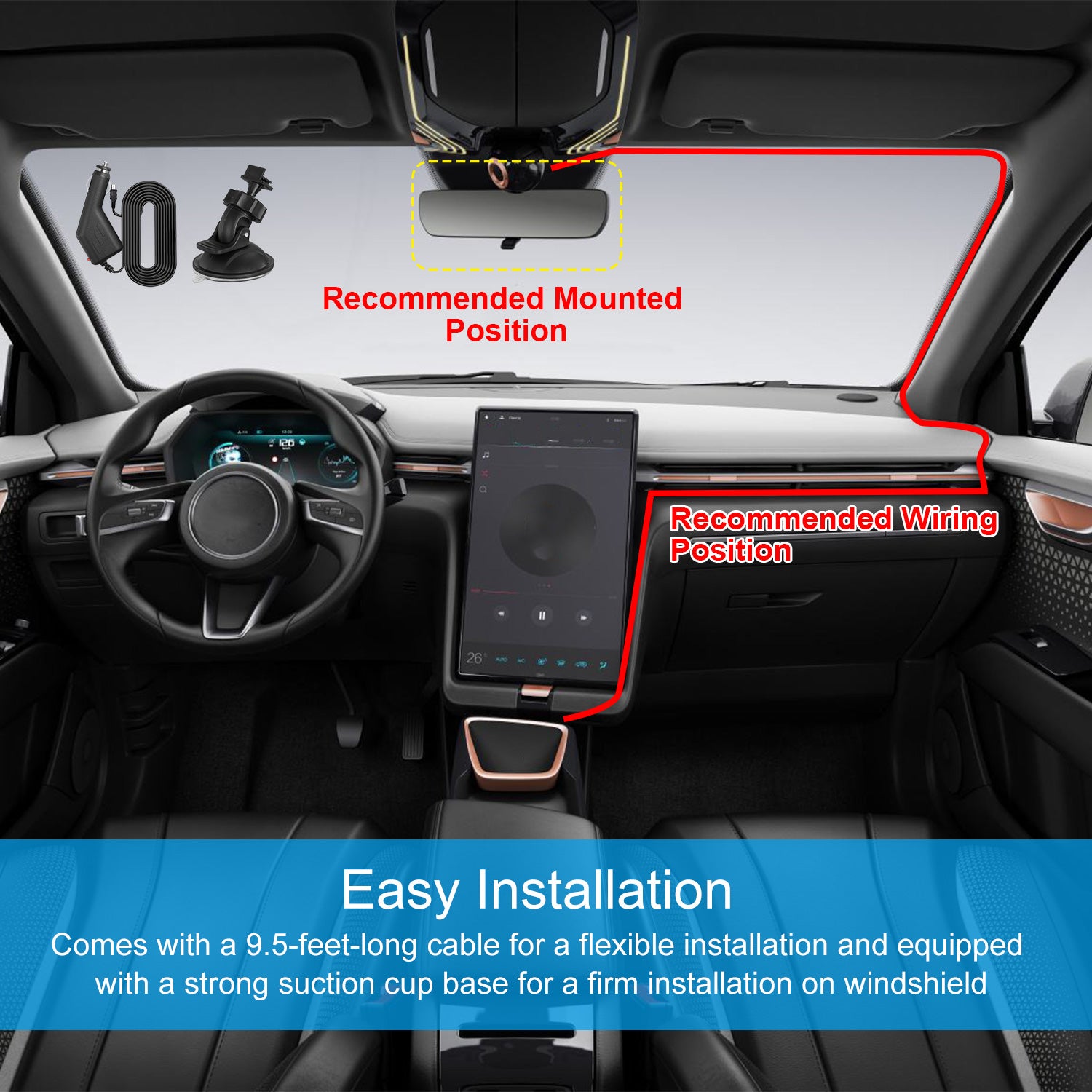 Full HD 1080P Car DVR Recorder