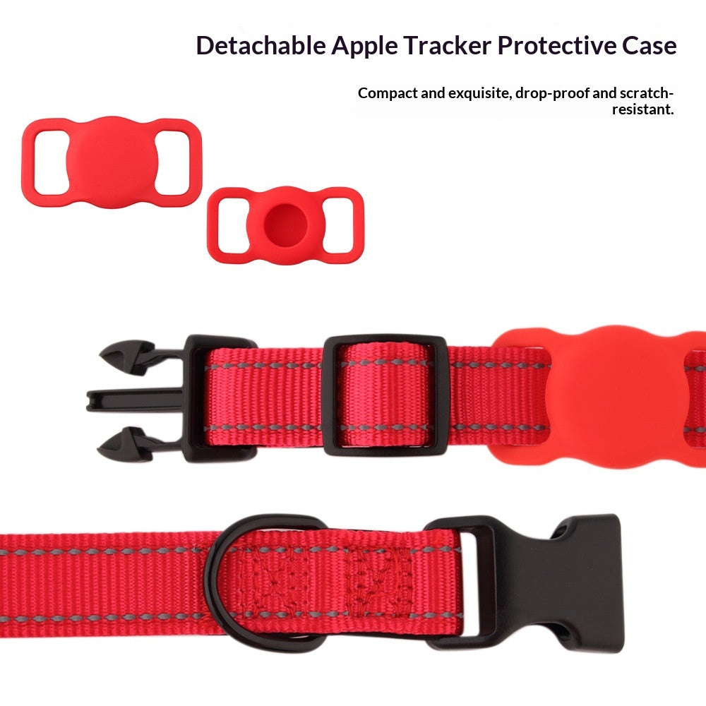 Collier pour animaux avec boîtier de protection AirTag