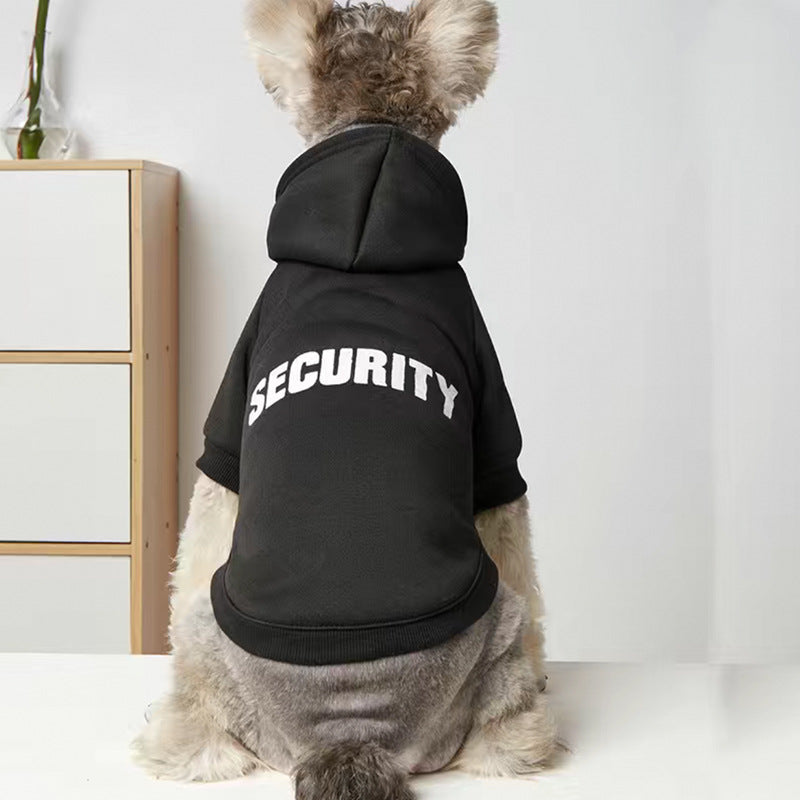 Vêtements de animaux de compagnie imprimés de couleur unie