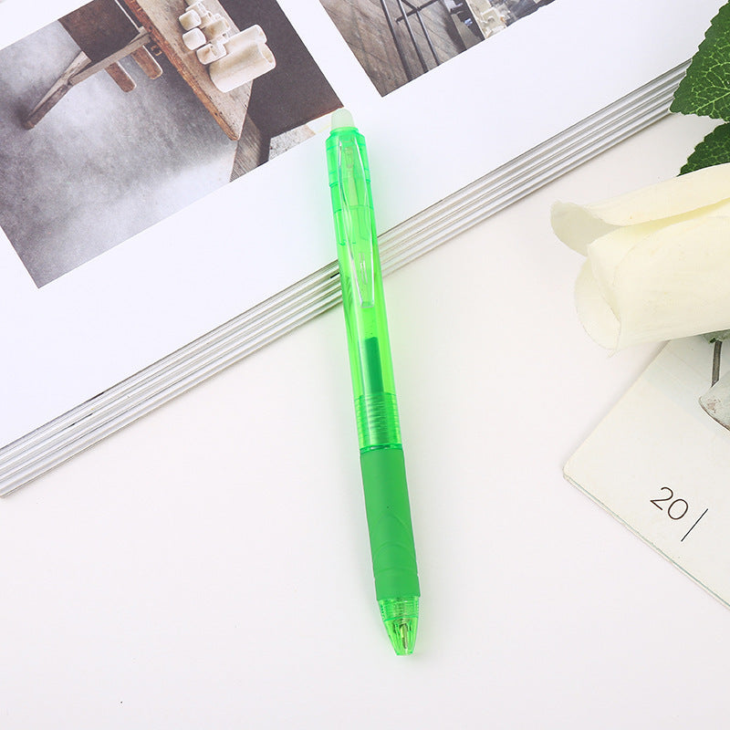 Heat-erasable gel pen, coloured