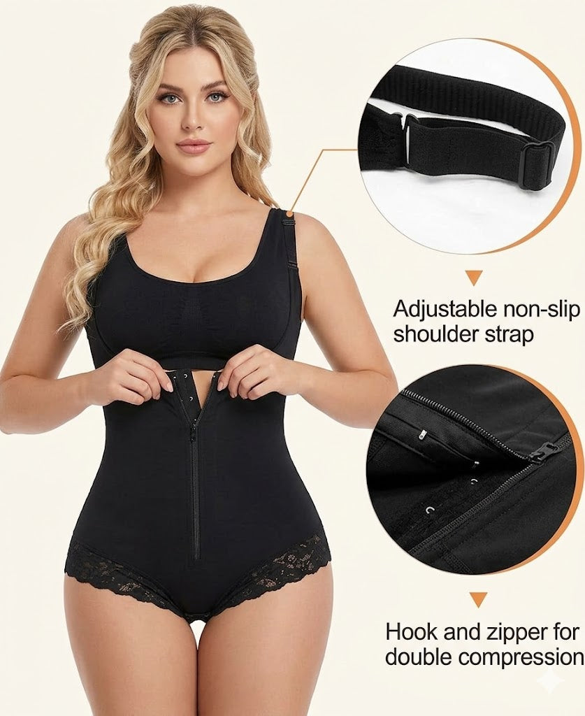 Femmes Fajas Colombianas Shapewear Postpartum Tummy Control Body Shaper Butt Lifter Bodys