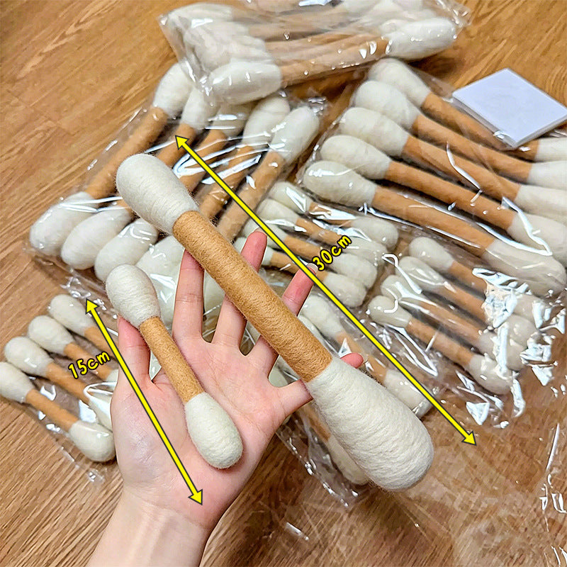 Jouet de chat Large coton Swab Cat Teaser Wand