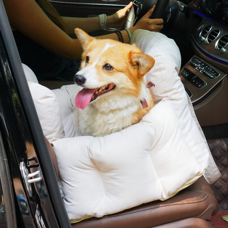 Imperméable amovible voiture portable de sécurité siège lit pour les animaux de compagnie