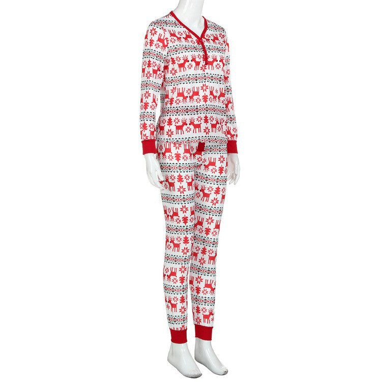 Imprimé Robe de Noël à manches longues