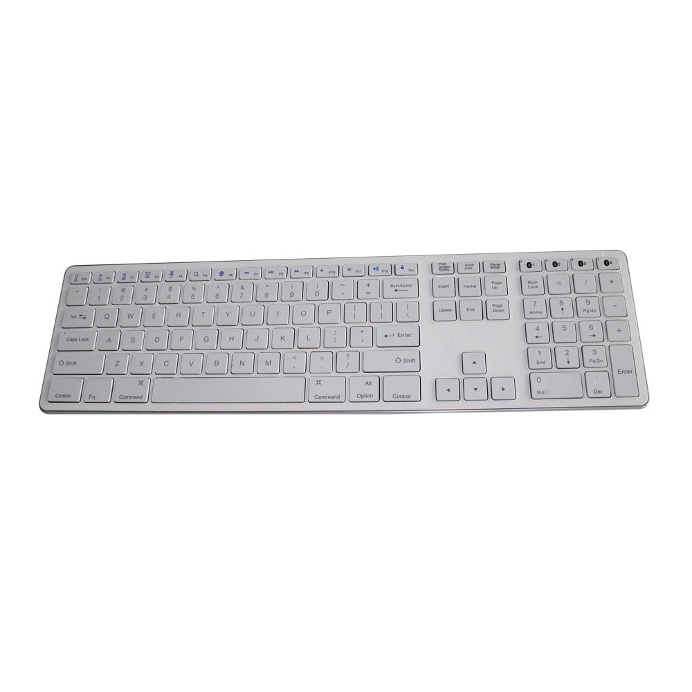 109-key, three-zone keyboard