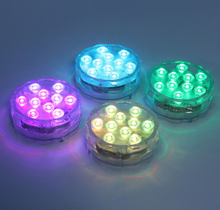 LED télécommande plongée lumière de bougie imperméable