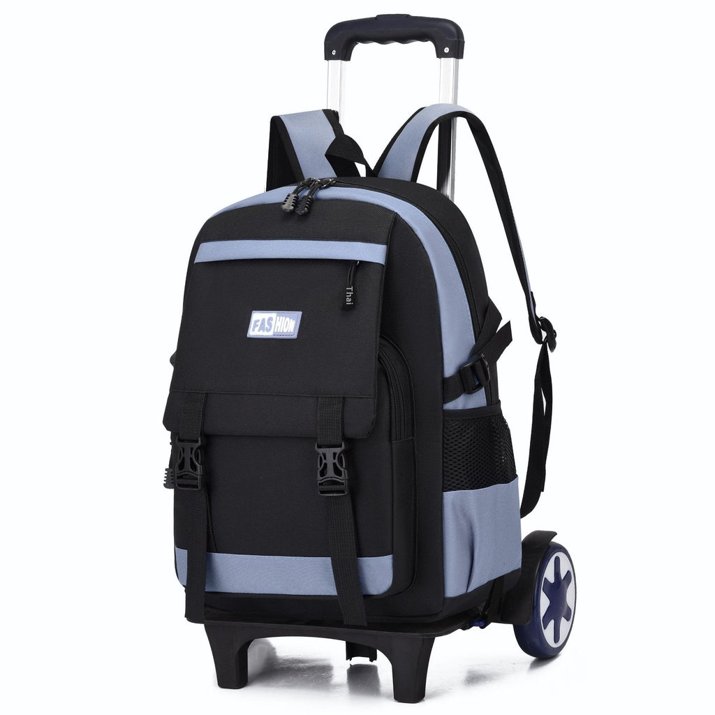 Élève de l'école primaire de loisirs Grande capacité Pull Rod sac à dos