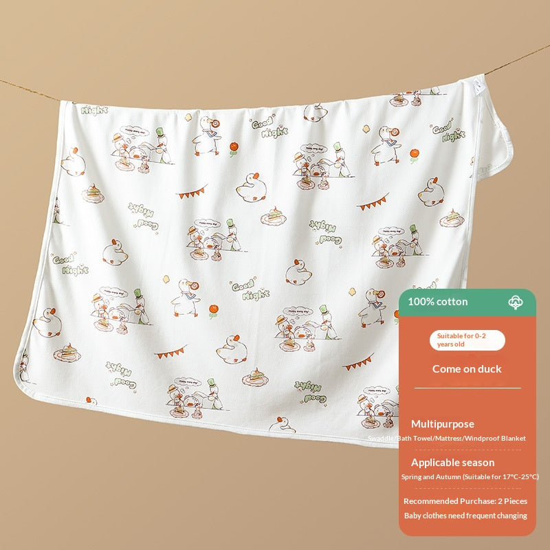 Nouveau-né coton swaddle couverture dans la salle de livraison
