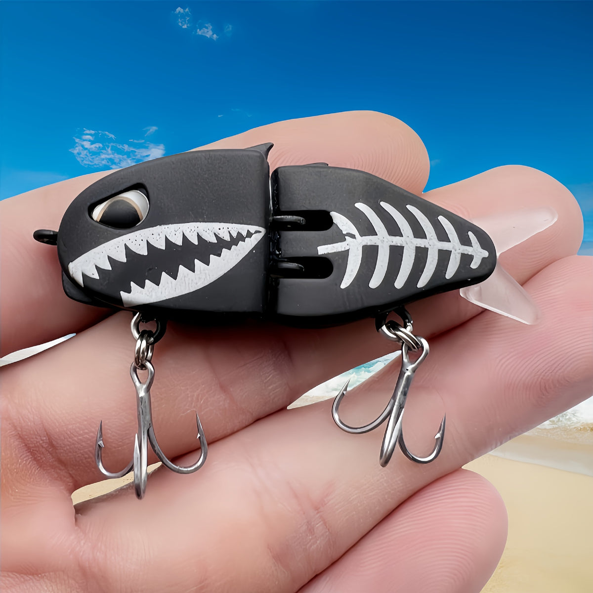 Handmade two-piece fishing rod