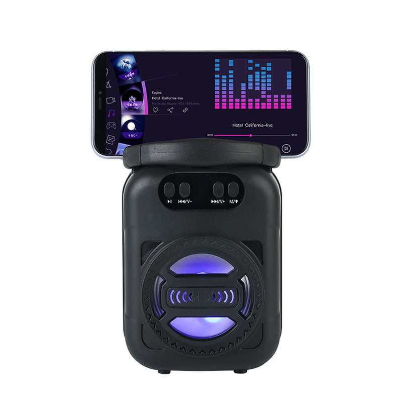 Bureau extérieur Universal Bluetooth lecteur de carte USB lecteur radio Microphone chant fils