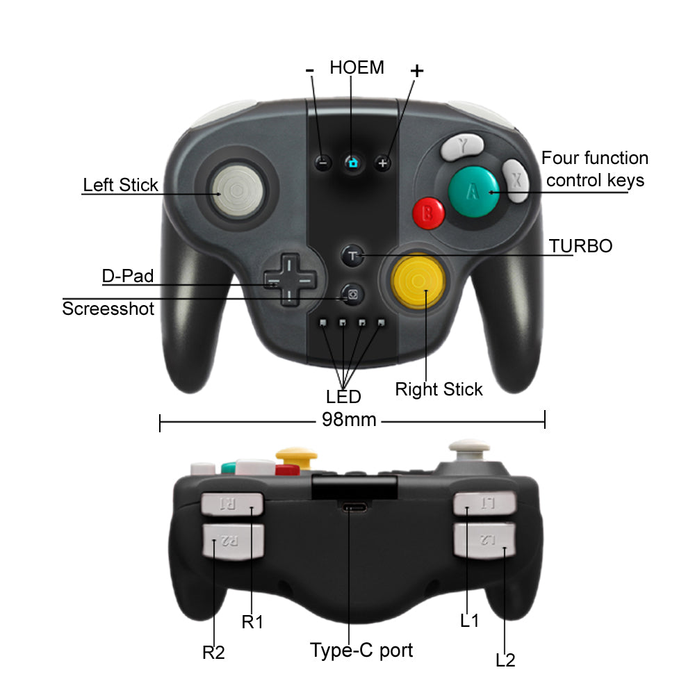 Gamepad sans fil avec fonction NFC