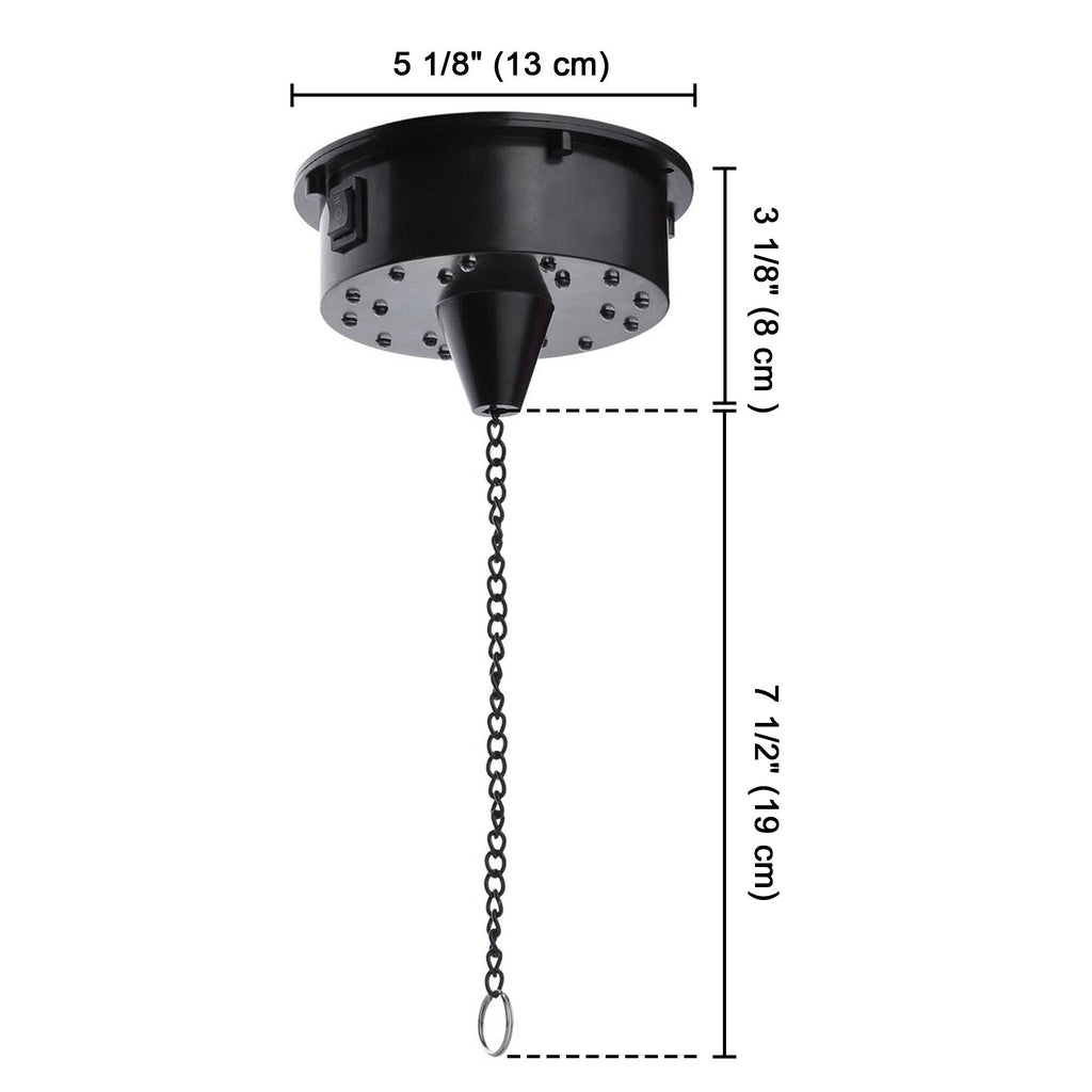 Moteur de boule de miroir 6RPM W LED RGBW
