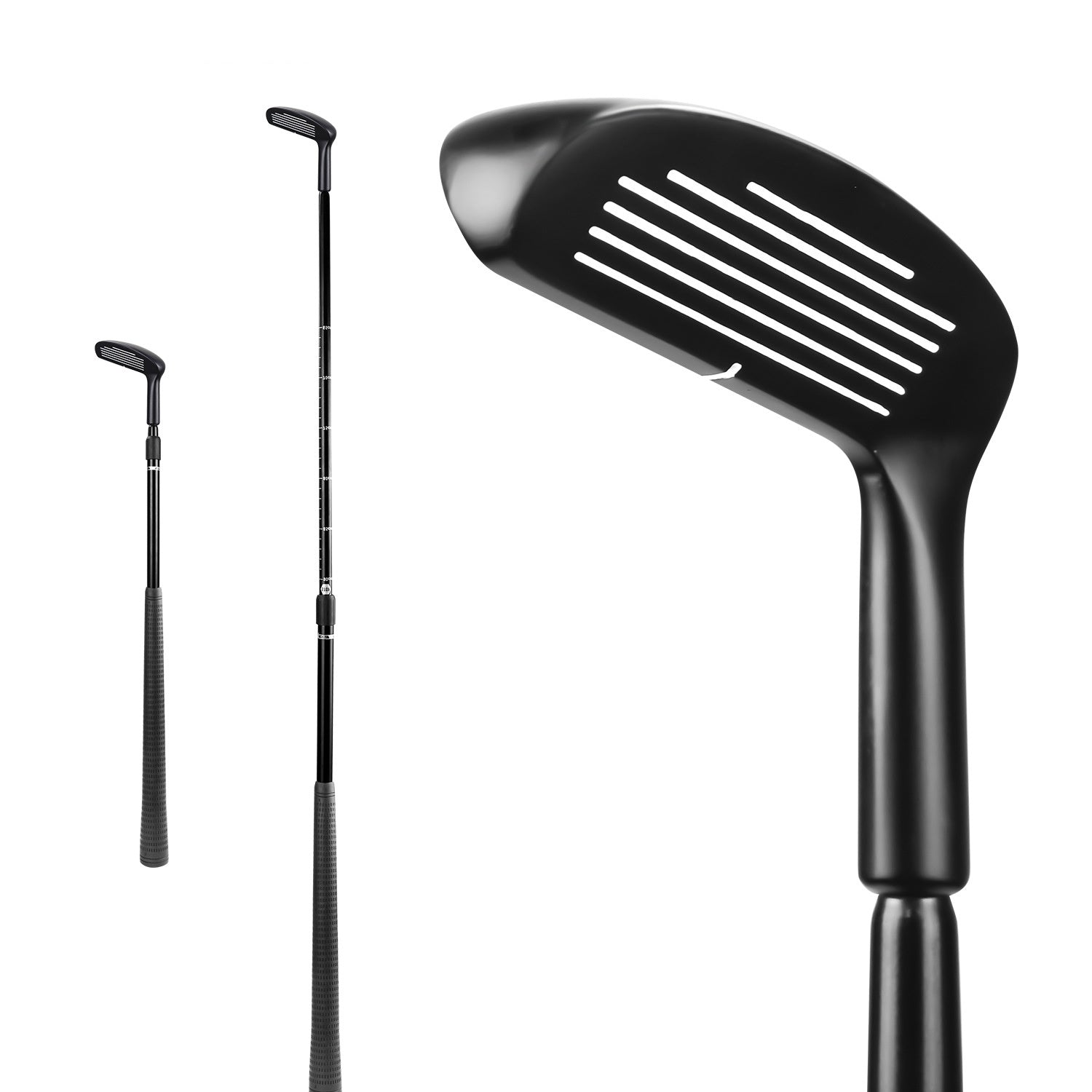 Club de golf télescopique en alliage de zinc double face