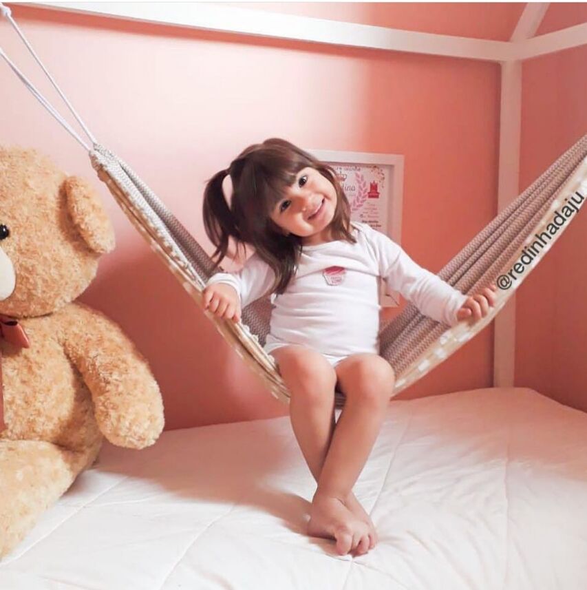Panier de suspension extérieur pour enfants Hamac de dessin animé
