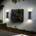 Outdoor courtyard path and balcony wall lights