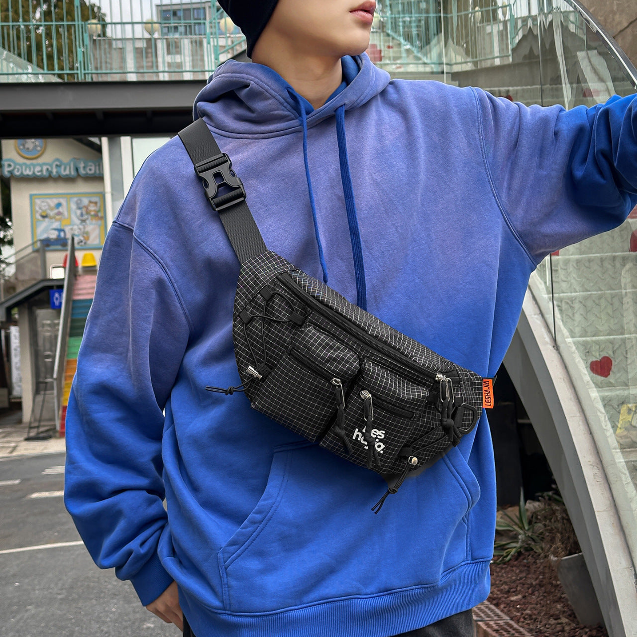 Waist Bag de randonnée en plein air style Workwear