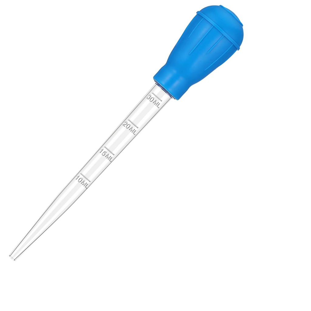 27.7in Extra Long Turkey Baster pour Aquarium 50ml Baster Syringe Aquarium Water Changer Si