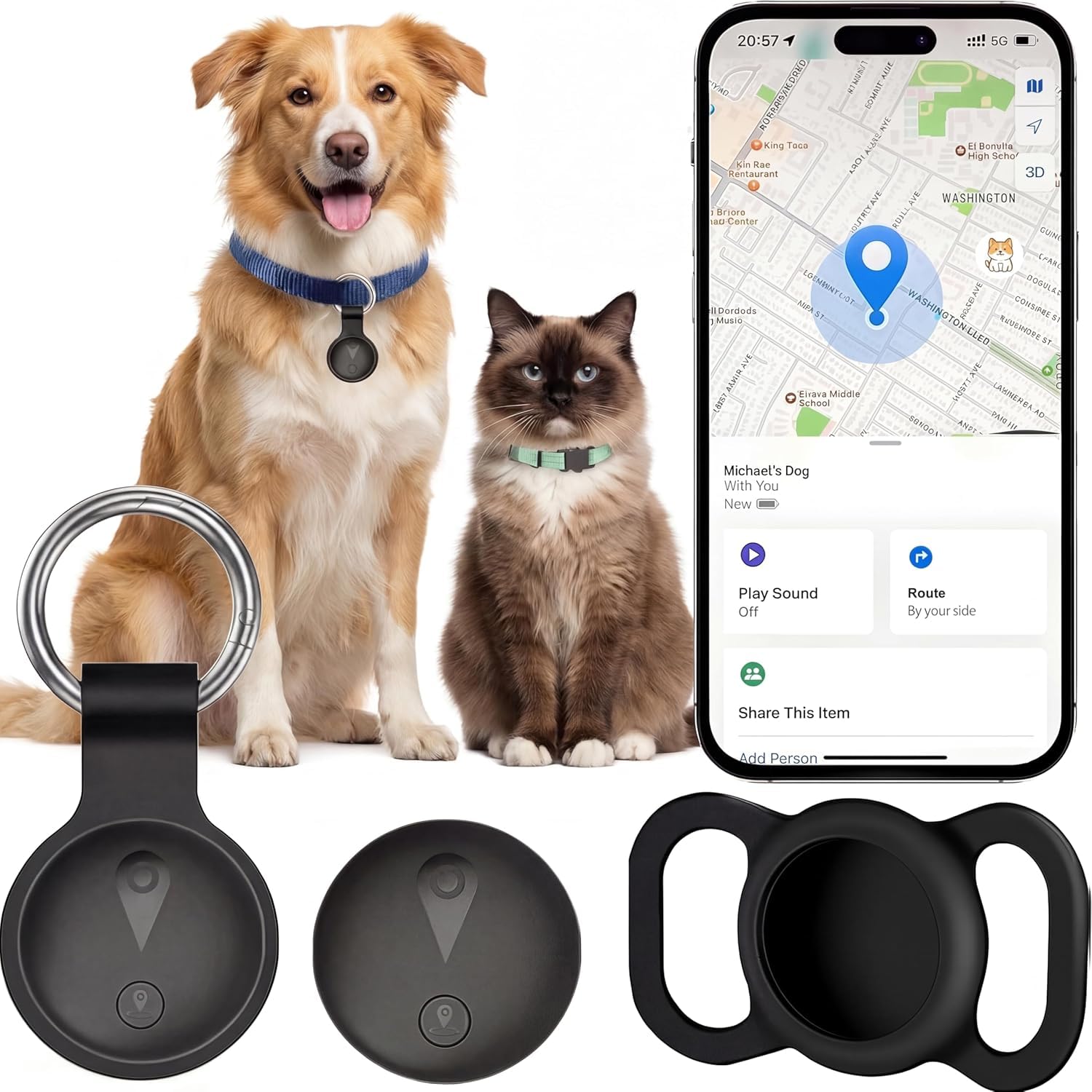 Tracker GPS pour chiens
