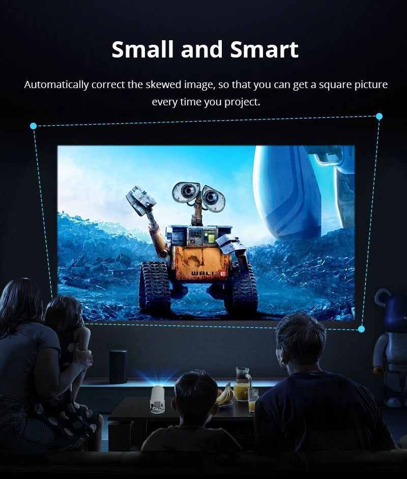 Barrel Machine Hy300 Smart AnzhuoHD Écran de projection Accueil Recommander Projecteur