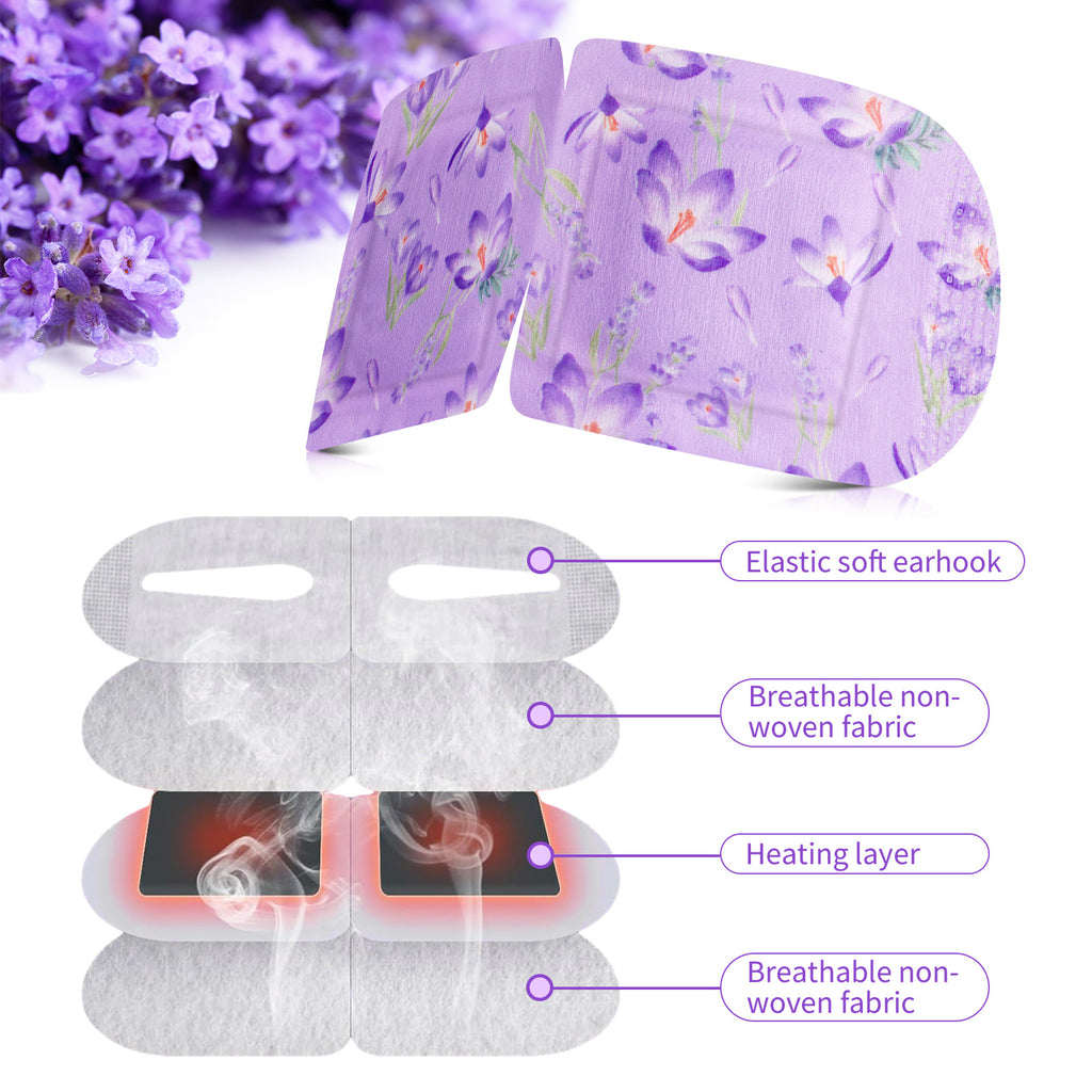 Masque jetable pour les yeux Chauffage à vapeur SPA