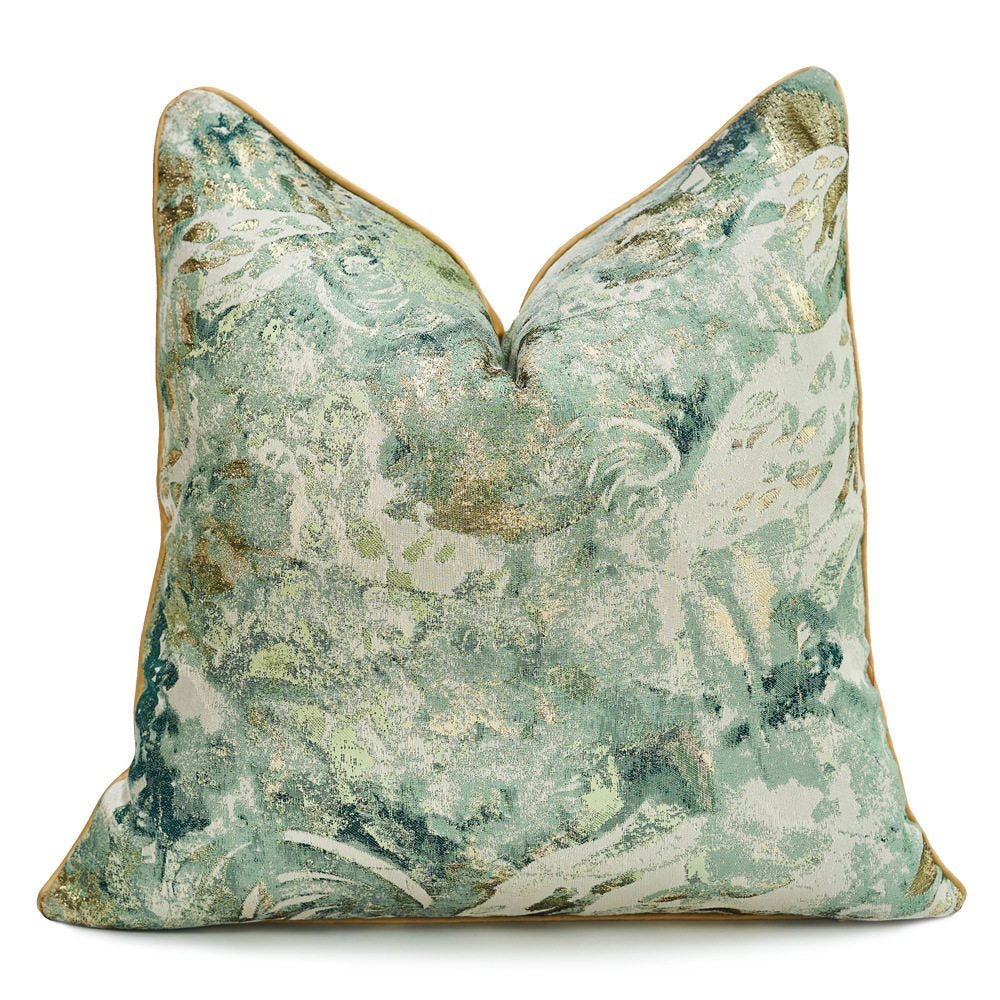 Shell-Pattern Moderne lumière-Luxury Haute précision Jacquard Soft Decor Oreiller Couverture
