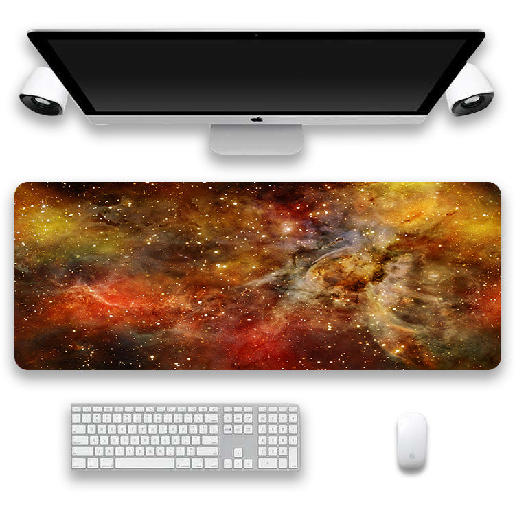 Tapis clavier antidérapant de souris étoile