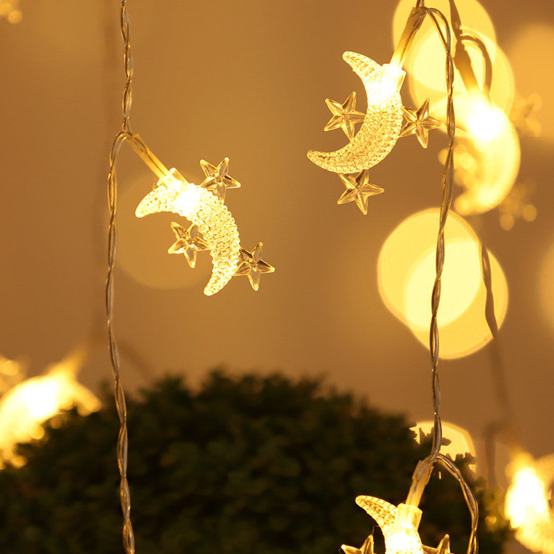 Feux décoratifs à cordes étoilés
