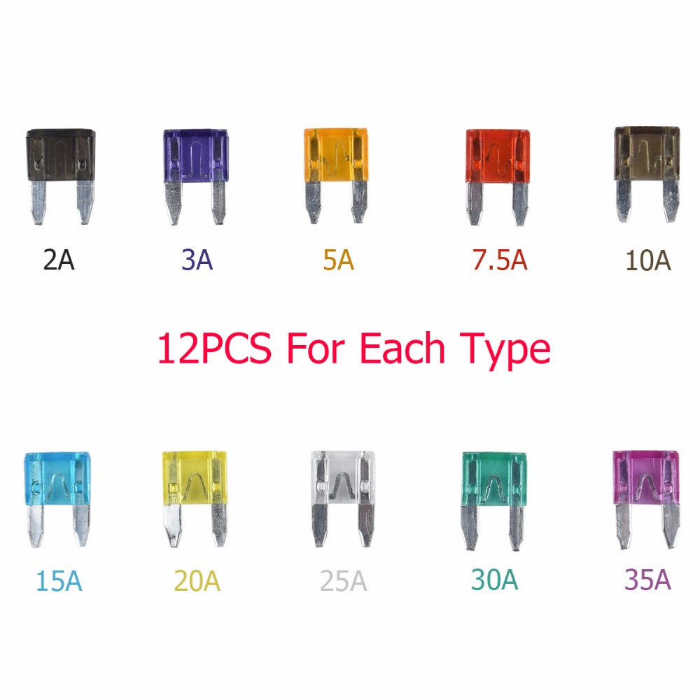 120pcs petite voiture fusible