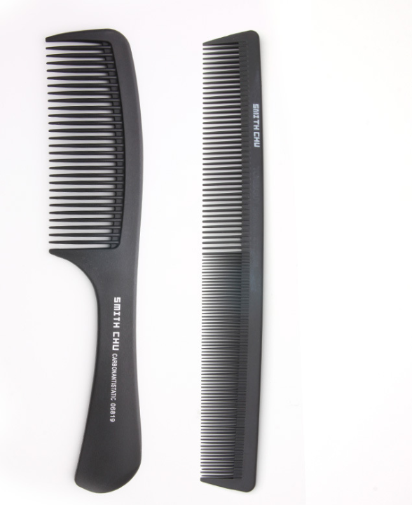 Cheveux professionnels longues cheveux coiffer peigne grande dent cheveux bouclés peign